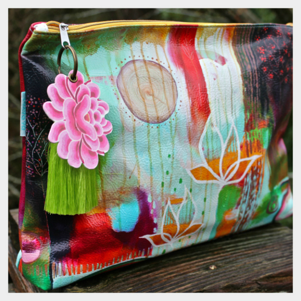 Large Accessory Pouch - 'Compassion'