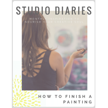 Studio Diaries:<br><small>How to Finish a Painting</small>