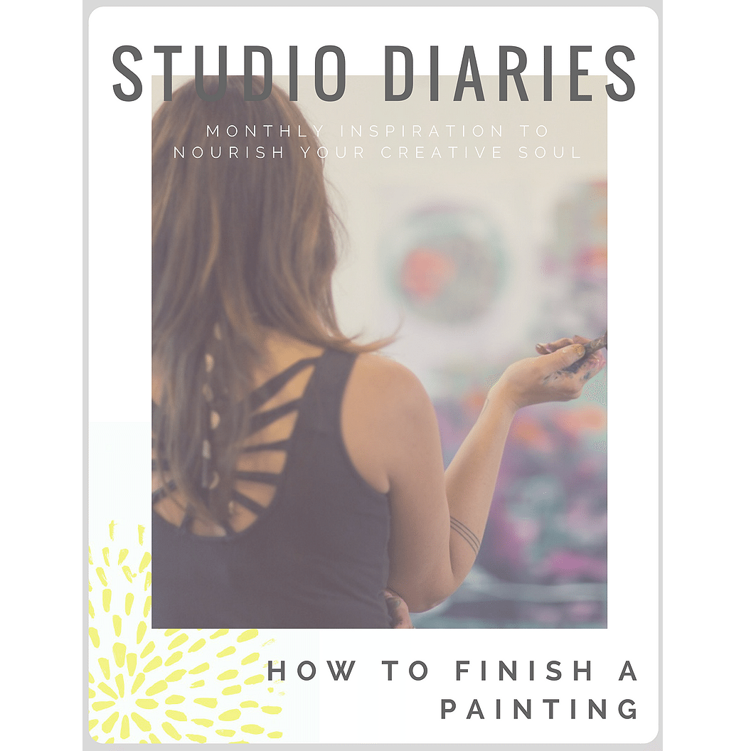 Studio Diaries:<br><small>How to Finish a Painting</small>