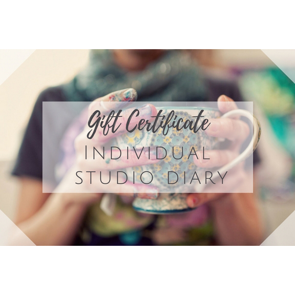 Free Studio Diary with Purchase of Creative Revolution E-Course