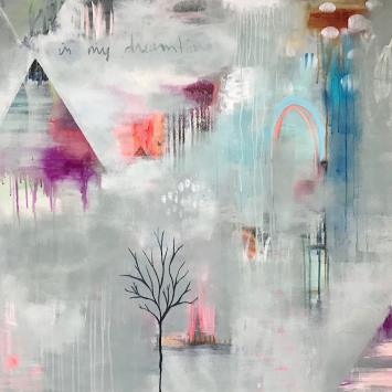 I See You In My Dreamtime, 2017, <br>36 x 60