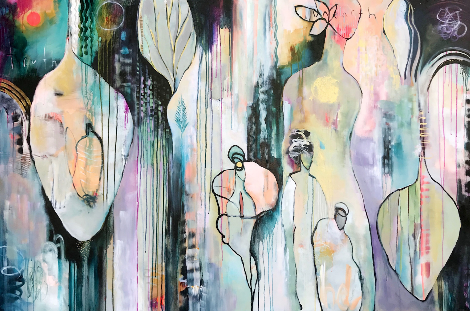 Unearth, 2018, <br>48 x 72