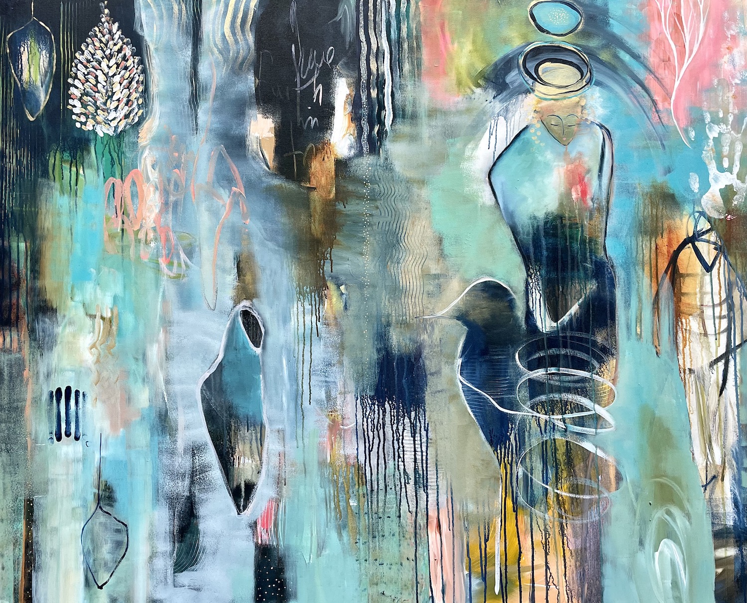 One With You, 2020,<br>60 x 48