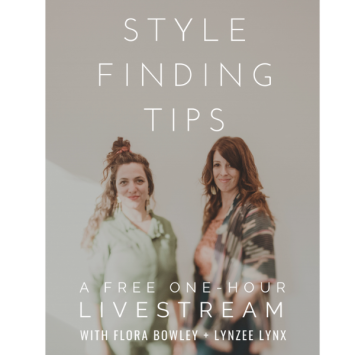 Style Finding Tips