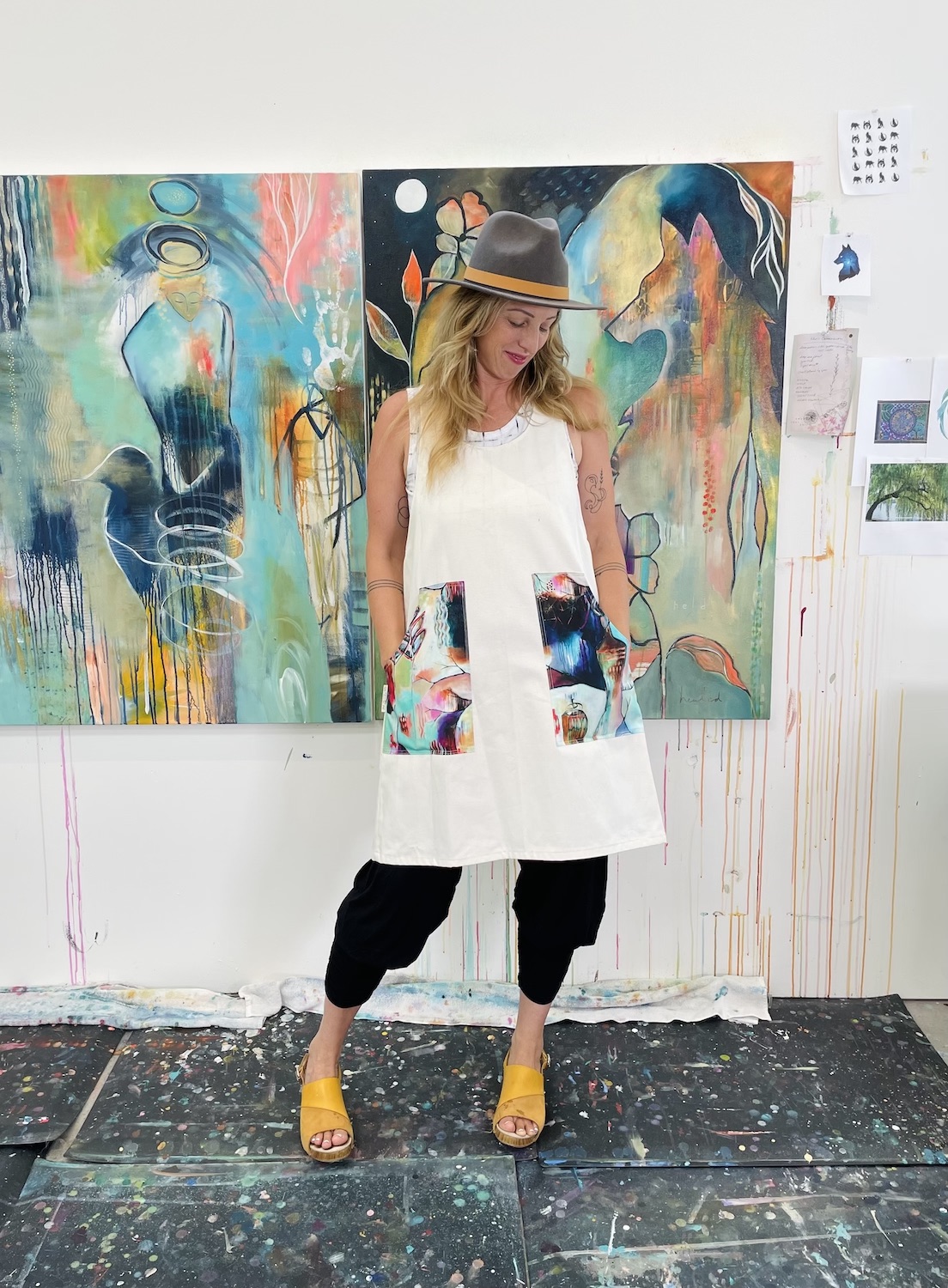 SOLD OUT: One-of-a-Kind Pinafore Apron (Large)