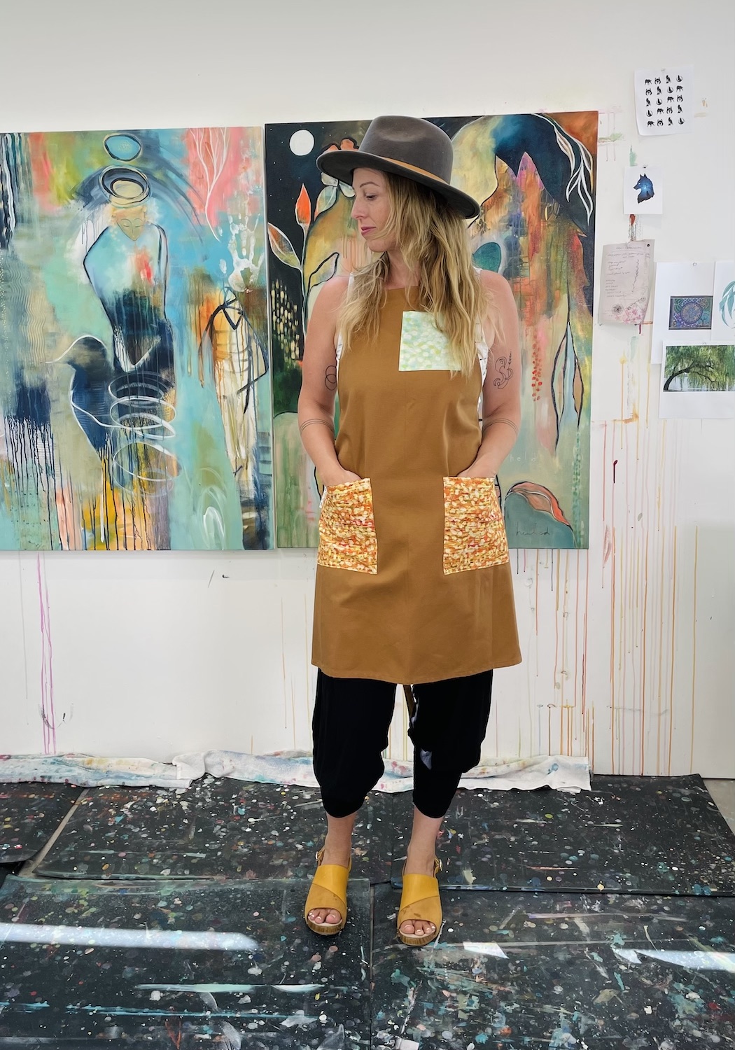 SOLD OUT: One-of-a-Kind Cross Back Apron