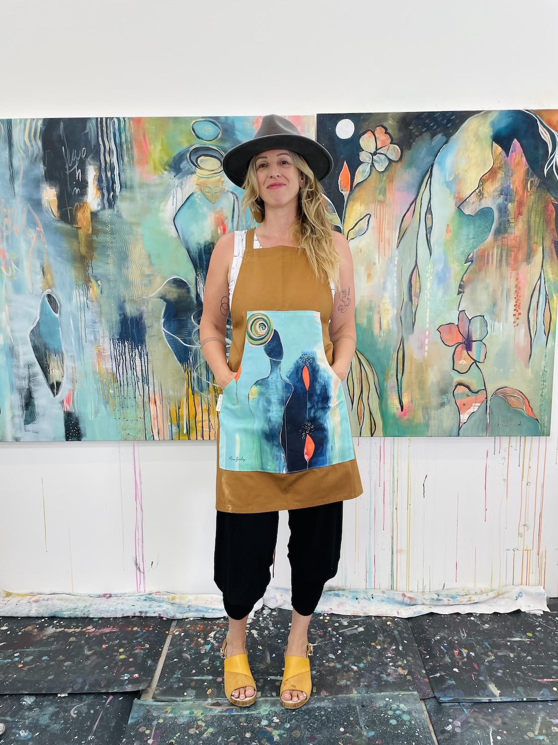 SOLD OUT: One-of-a-Kind Cross Back Apron
