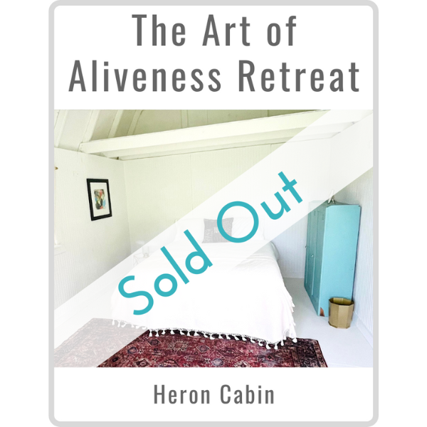 Art of Aliveness Retreat September 2022<br><small>Heron Cabin (Single)</small>