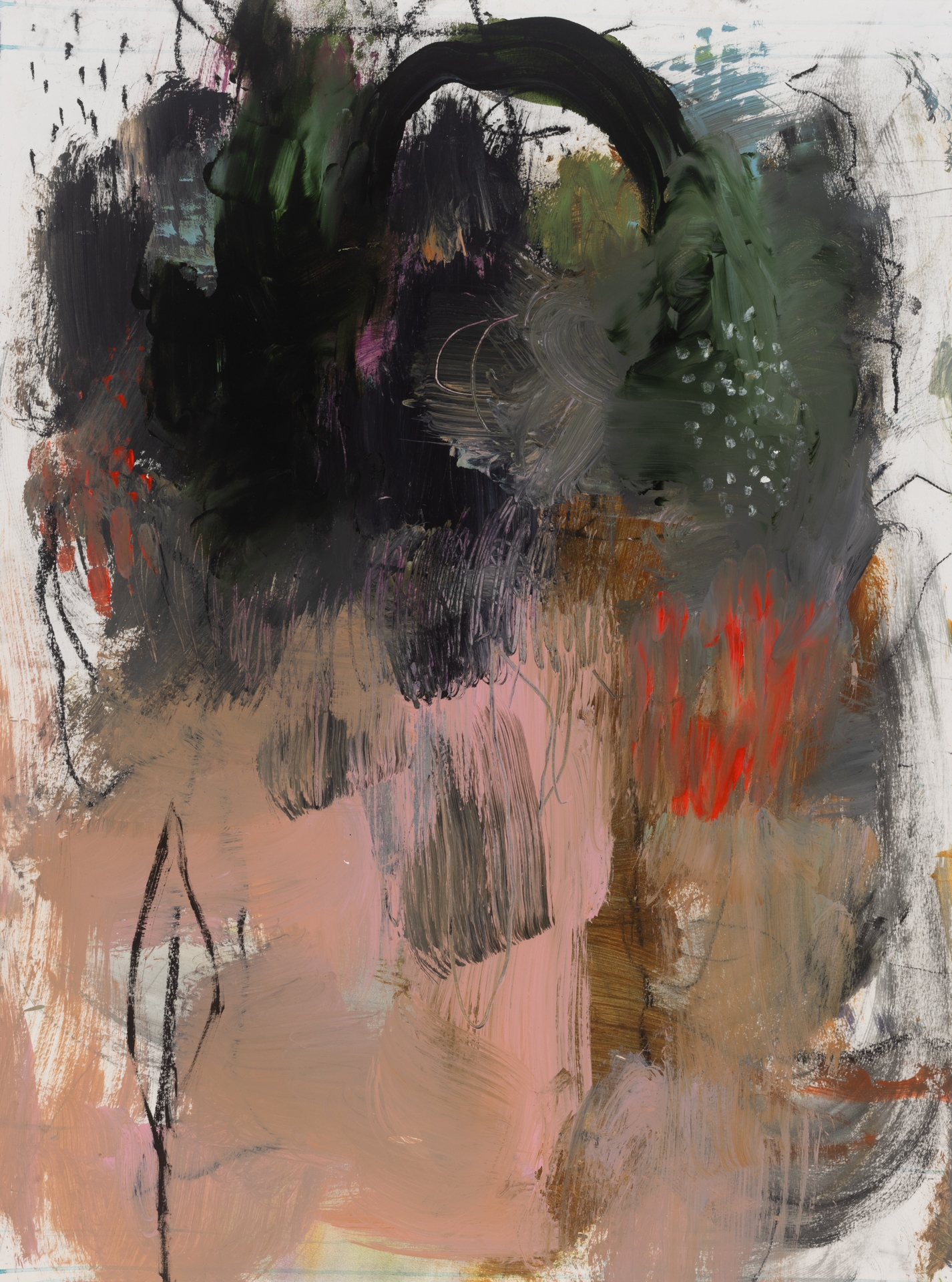 Her Quiet Roots, 2023, <br>30 x 22