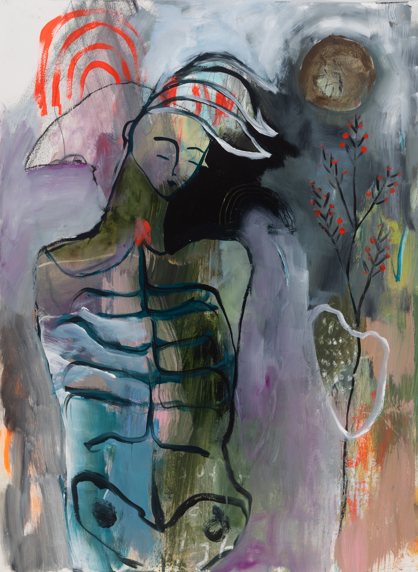 The Wild Edge, 2023, <br>30 x 22