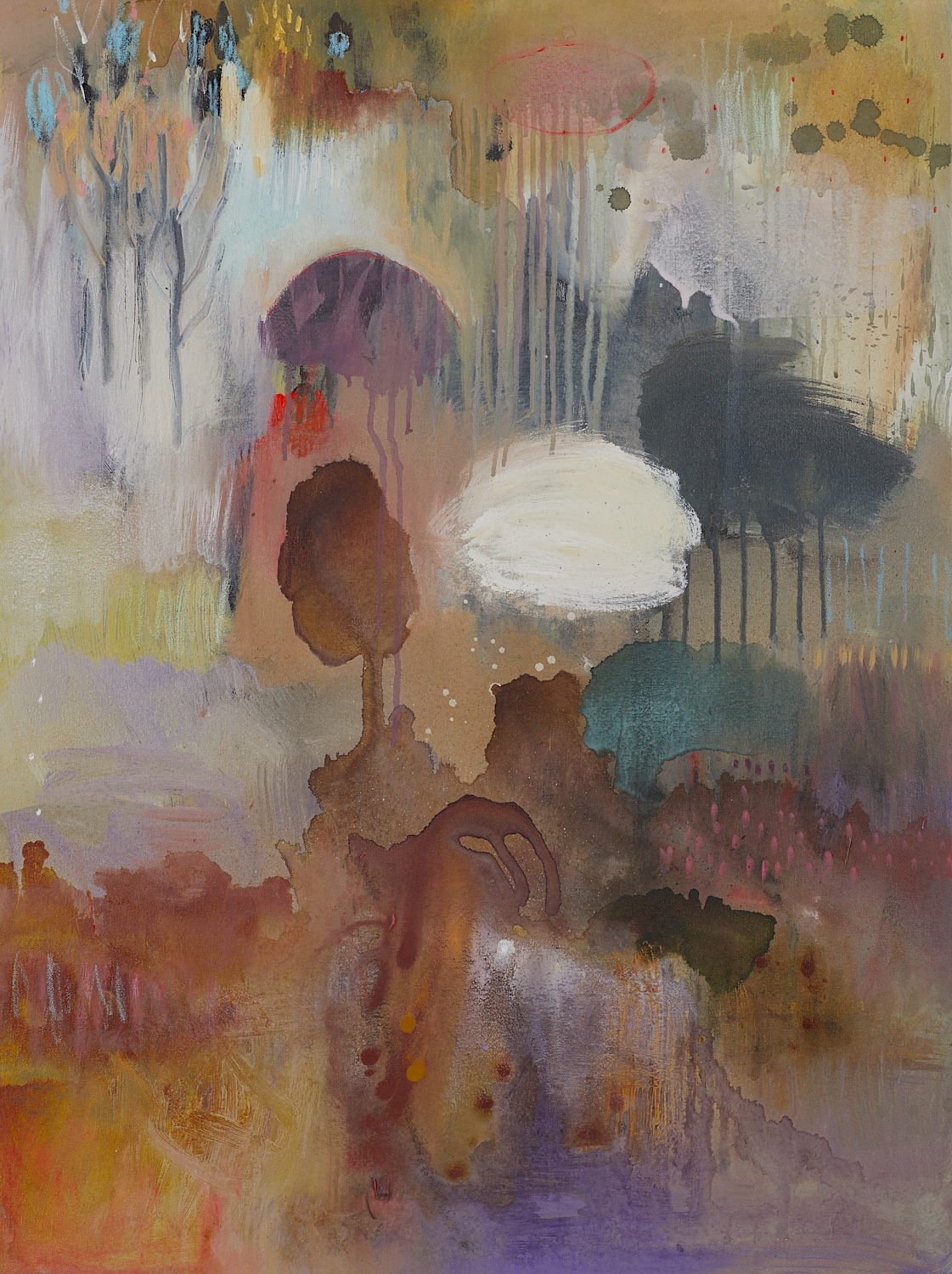 Here For A Moment, 2024, <br>40 x 30