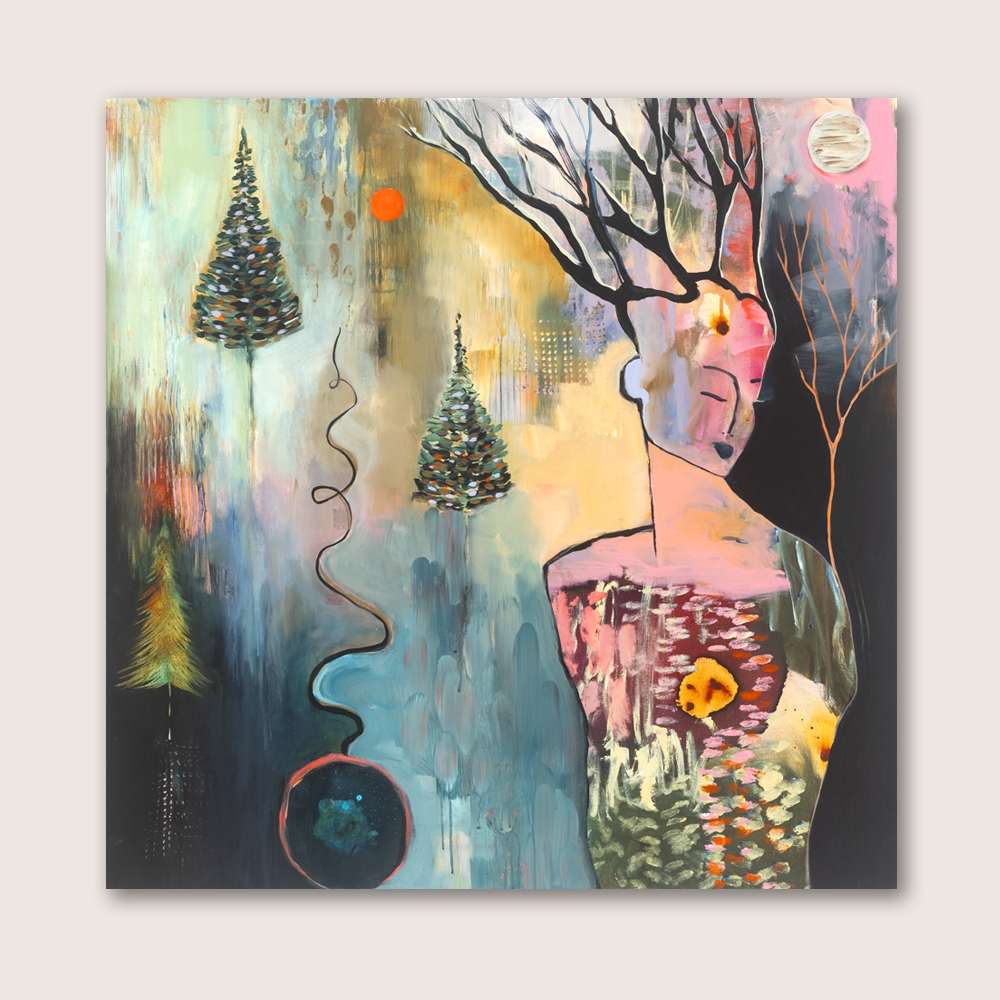 Merge Canvas Print